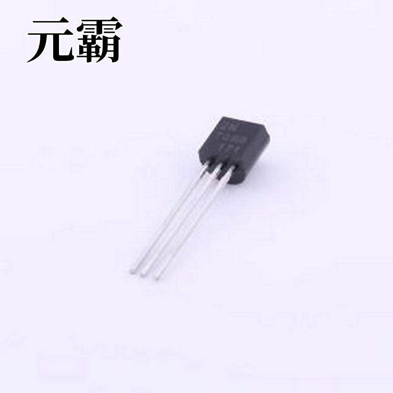 2N7000 场效应管(MOSFET) 1个N沟道 耐压:60V 电流:200mA TO-92-3