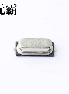 049SS2-25.000F20DTJJL 无源晶振 25MHz ±30ppm 20pF HC-49S-SMD