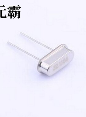 9AC22118132040C3 无源晶振 22.1184MHz ±20ppm 13pF HC-49S