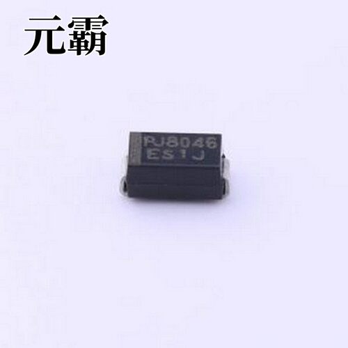 ES1J_R1_00001 快恢复/高效率二极管 电压:600V 电流:1A SMA(DO-2