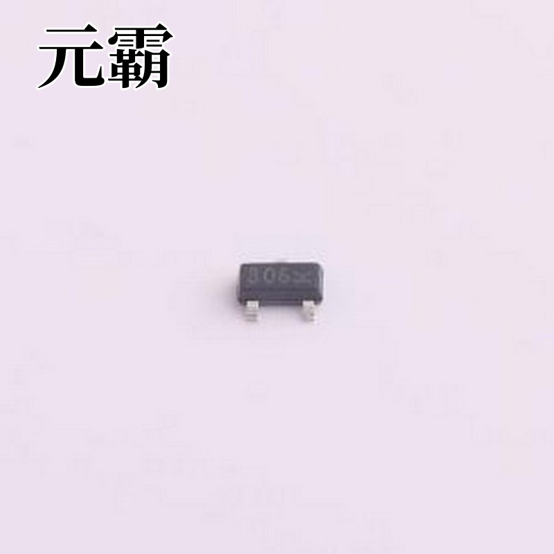 FDN306P 场效应管(MOSFET) 1个P沟道 耐压:12V 电流:2.6A SOT-23