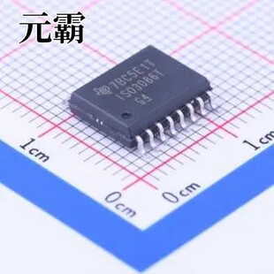 ISO3086TDWR 隔离式RS485/422收发器 SOIC-16-300mil