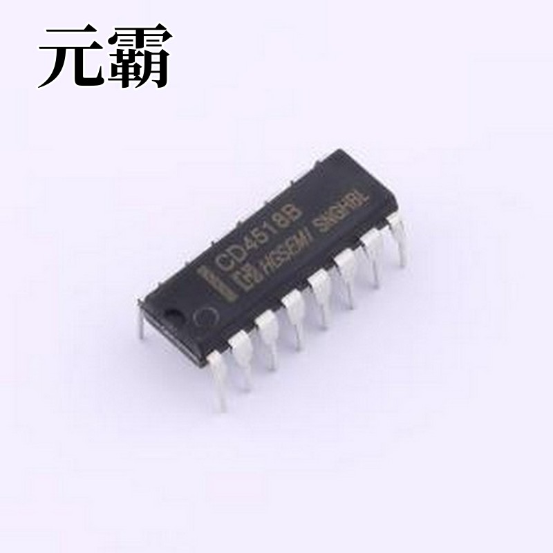 CD4518BE 计数器/分频器 CD4518BE DIP-16