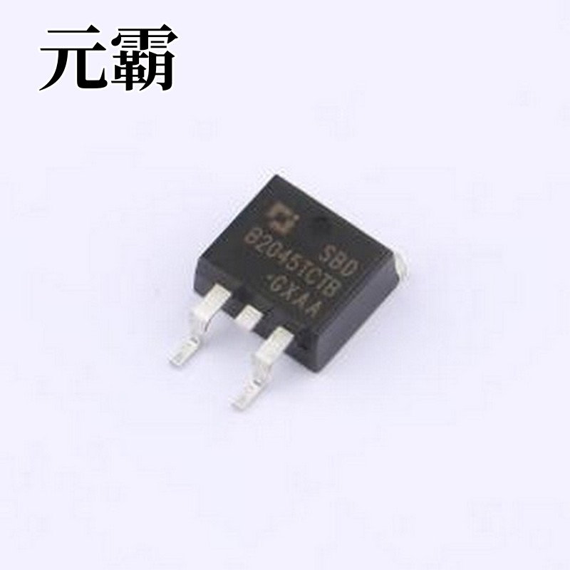 SBDB2045TCTB 肖特基二极管 电压:45V 电流:20A TO-263-2L