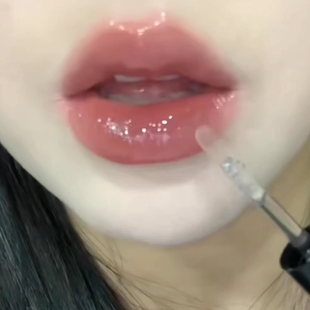 荔萌朦胧主意双头唇釉SLP02玫瑰棕烟熏灰粉豆沙色不沾杯口红雨衣