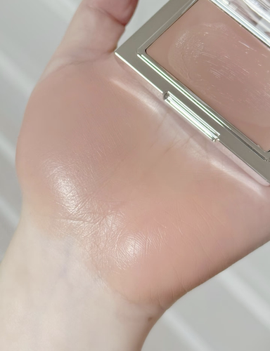 裸色清冷收缩力！黑兔腮红膏nu10低饱和亚裔裸米色奶咖裸棕色修容