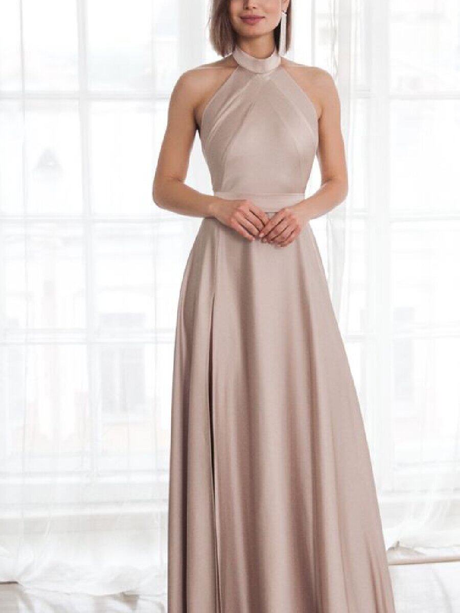 21 새로운 여름 스타일 여성스러운 서스펜더 드레스 백리스 이브닝 드레스 스트랩이 달린 이브닝 드레스