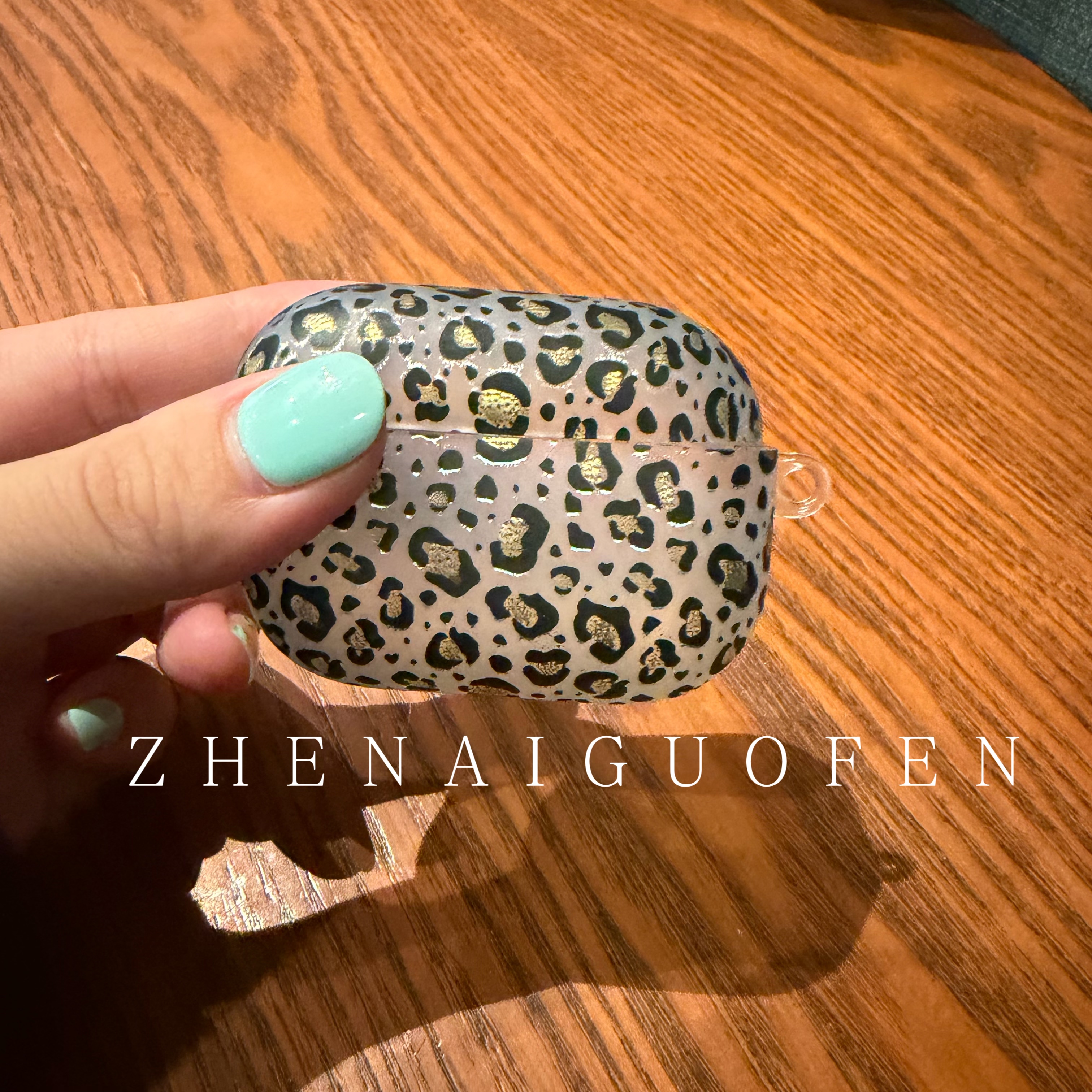 多色鎏金豹纹适用苹果airpods4耳机保护壳新款airpodspro3保护套pro3代耳机壳二三代降噪版3代四代韩系高级感