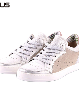 MJUS意大利牛皮鞋复古做旧女款单鞋764102