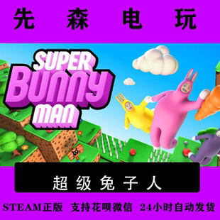 Steam正版 超级兔子人 Super Bunny Man 国区 激活码cdKey