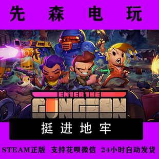 Steam正版 挺进地牢 Exit the Gungeon 国区 激活码cdKey