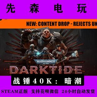 Steam正版 战锤40K暗潮 Warhammer40K Darktide 国区激活码cdKey