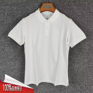 安踏POLO衫女2026夏季新款正肩商务透气休闲大师T恤上衣162628113