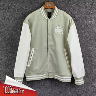安踏外套男款 舒适挺括有型立领宽松棒球服152448702N 2024冬季 新款