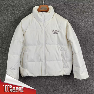 安踏羽絨服女2024冬新款 速暖防水立領(lǐng)保暖寬松羽絨外套162448905N