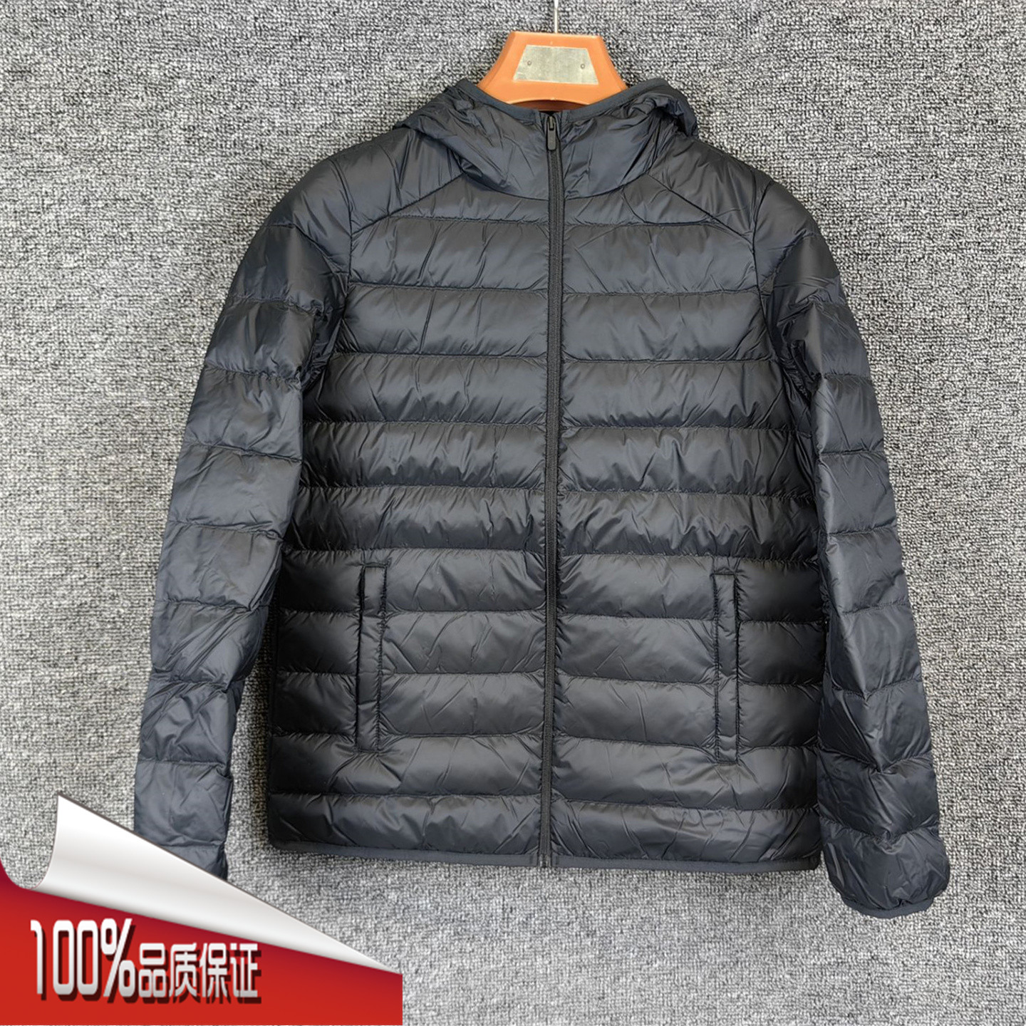 安踏羽绒服女2025冬季款防泼水轻薄排骨连帽内胆衣外套162547901