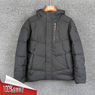 安踏冰甲羽绒男2025冬新款六度芯保暖防风抗撕裂羽绒服152547943N