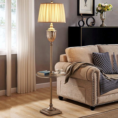 轻奢欧式智能落地台灯客厅卧室