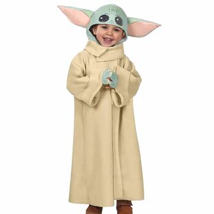 星球大战尤达宝宝yoda baby绝地大师儿童节cosplay舞台演出服