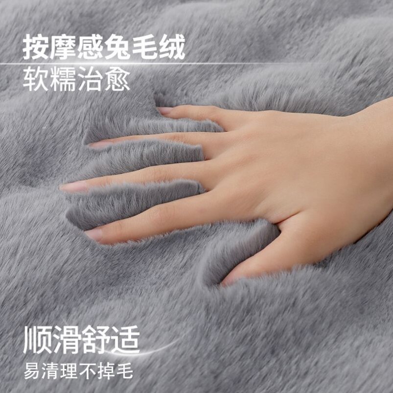 垫儿童阳台垫子套罩巾防摔垫四季床头柜布置毛垫漫展毛垫子台布