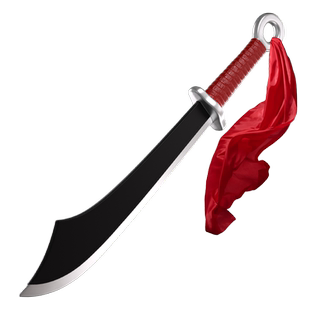 红军刀儿童玩具刀舞台表演道具戏剧PU软胶武器模型八路军大刀兵器