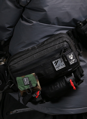 LiiGear官方 新品胸包二代Mr.Control多功能户外通勤单肩斜挎包