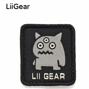 Lii Liilii系列士气章Logo装 Gear官方 饰刺绣魔术贴 2025新款