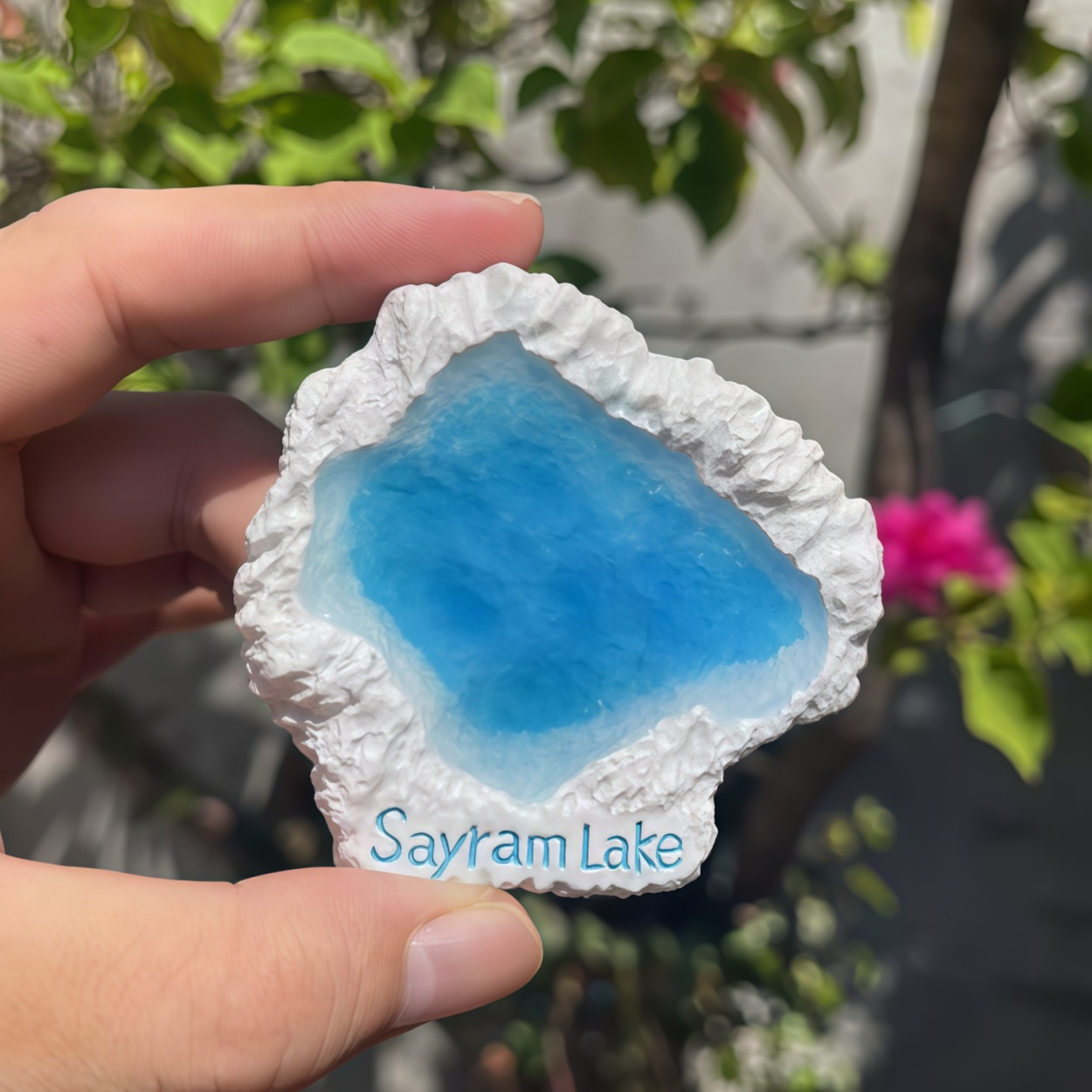 新疆赛里木湖树脂高颜值冰箱贴