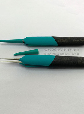 瑞士Weller Erem E5SA镊子尖头0.2mm不锈钢耐高温ESD防静电防滑柄