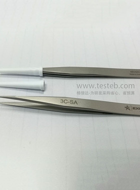 美国Excelta 3C-SA镊子 0.17mm坚硬尖头Neverust不锈钢耐温300℃