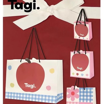 tagi可爱卡通涂鸦礼品袋手提袋
