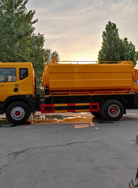 5+3方大型吸粪车自吸自排吸污车高压清洗厂家直销管道疏通车42810