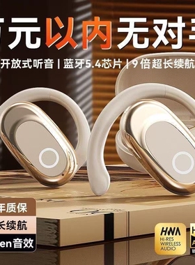 Qisheng/奇声蓝牙耳机挂耳式无痛运动降噪耳塞防水司机骑行长续航