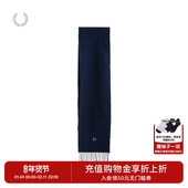 FRED 英伦羊毛保暖麦穗刺绣C4126 新款 PERRY男士 休闲围巾2025冬季