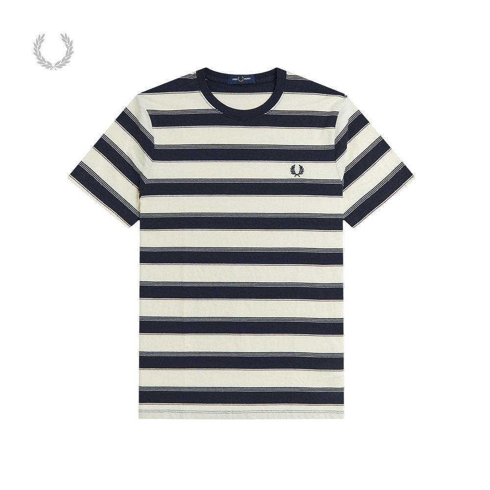 FREDPERRY条纹短袖T恤休闲时尚图片