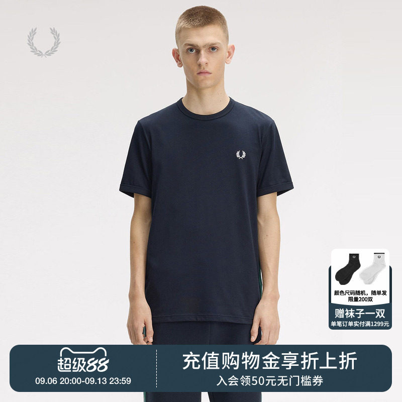 FREDPERRY宽松短袖T恤图片