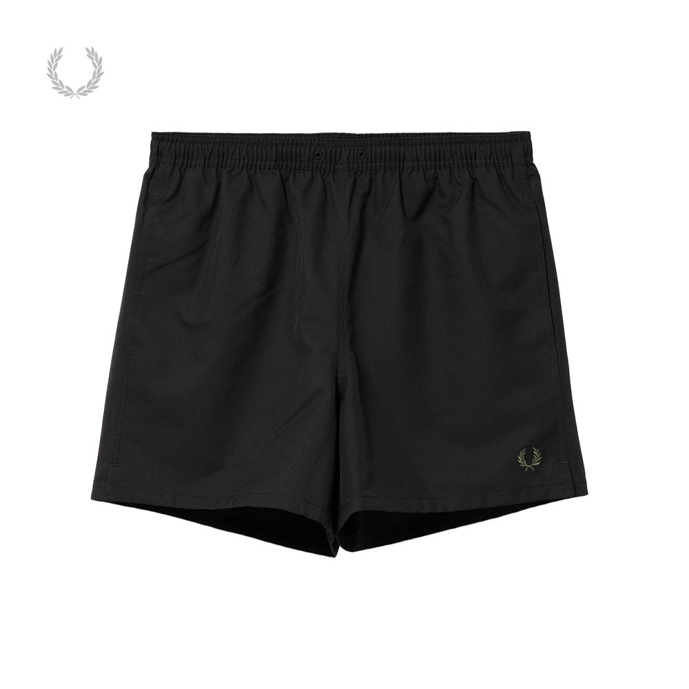 FRED PERRY男装多色休闲短裤2026夏季新款纯色沙滩裤运动裤直筒裤
