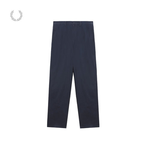 FREDPERRY纯色休闲长裤简约日常