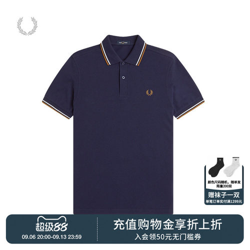 FREDPERRY短袖polo衫简约日常