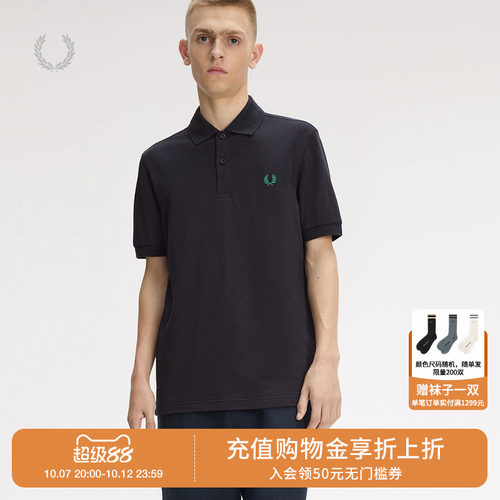 FREDPERRY短袖polo衫简约休闲风