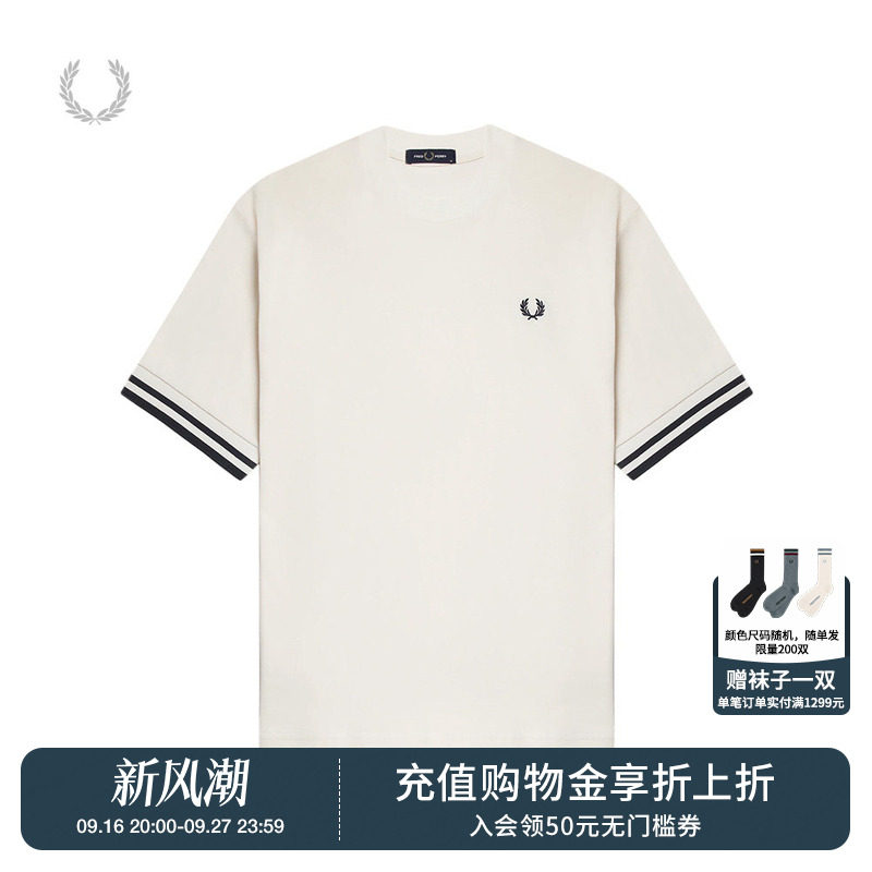 FREDPERRY宽松短袖T恤图片