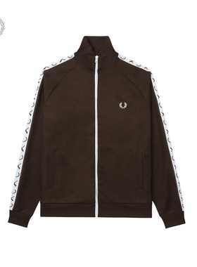 FRED PERRY.EXIT男士卫衣2025冬季新款logo串标麦穗刺绣开衫J1179