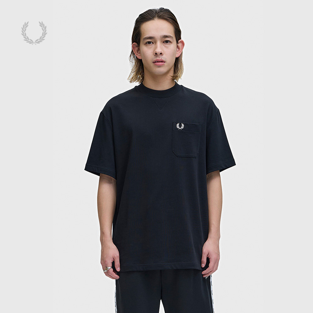 FRED PERRY男装多色短袖T恤2026夏季新款简约基础款纯色圆领半袖