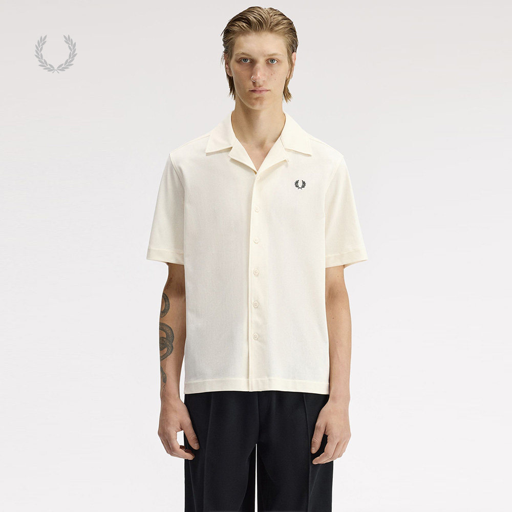 FREDPERRY短袖衬衫简约基础款图片