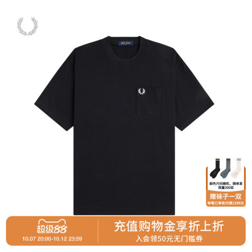 FREDPERRY宽松短袖T恤