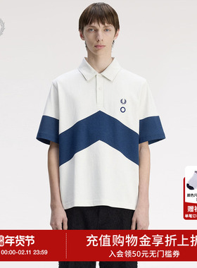 FRED PERRY.Craig Green男士休闲POLO衫2025冬季新款短袖M1139