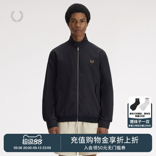 FREDPERRY拉链夹克简约基础款