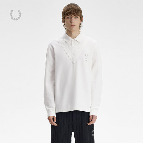 FREDPERRY翻领长袖polo衫