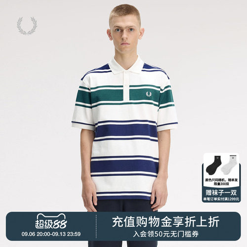 FREDPERRY宽松短袖T恤