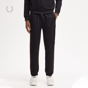 商务松紧腰直筒logo串标长裤 FRED 冬季 休闲裤 子T5507 PERRY男士